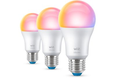Ampoule LED connectée WIZ Wi-Fi BLE 60W A60 E27 RGB
