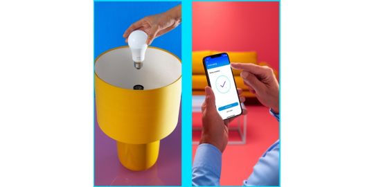 Ampoule LED connectée WIZ Wi-Fi BLE 60W A60 E27 RGB