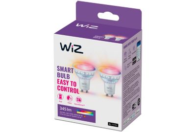 Ampoule LED connectée WIZ Wi-Fi BLE 50W GU10 RGB