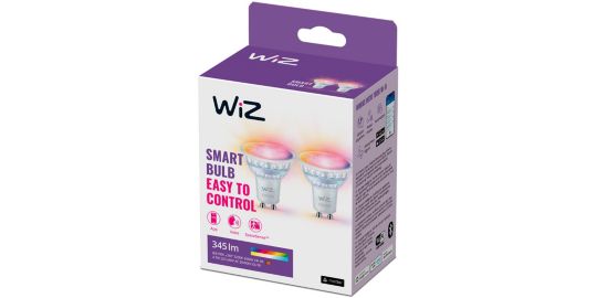 Ampoule LED connectée WIZ Wi-Fi BLE 50W GU10 RGB