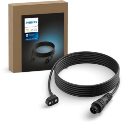 Câble PHILIPS HUE Secure charge ext CSA-2DA 3M NOIR