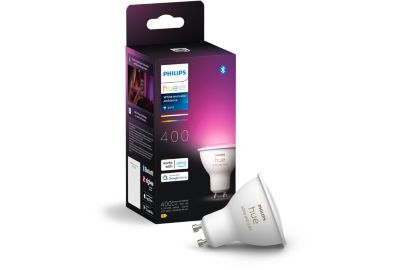 Ampoule LED connectée PHILIPS Hue Spot seul GU10 Hue White&Colors