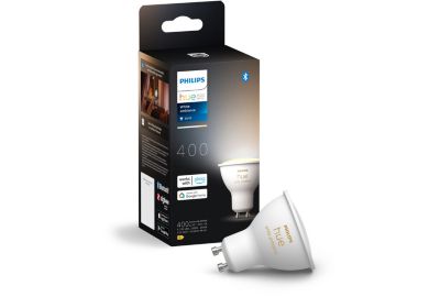 Ampoule LED connectée PHILIPS Hue Spot seul White Ambiance GU10