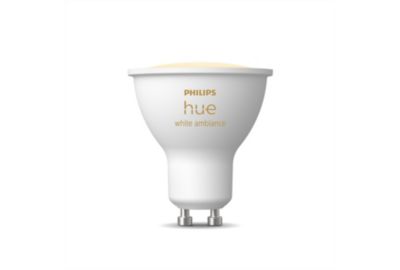 Ampoule LED connectée PHILIPS Hue Spot seul White Ambiance GU10