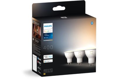 Pack PHILIPS Pack de 3 ampoules 5W GU10 White