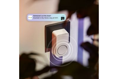 Sonnette vidéo PHILIPS Hue Secure sonnette video filaire+carill