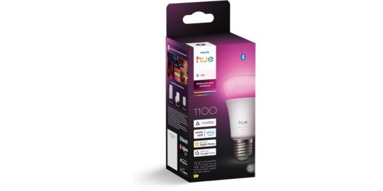 Ampoule LED connectée PHILIPS HUE W&C E27 75W