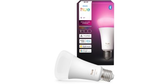 Ampoule LED connectée PHILIPS HUE W&C E27 100W