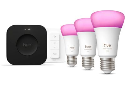 Pack PHILIPS Hue E27 WCA A60 3KIT sw Pro
