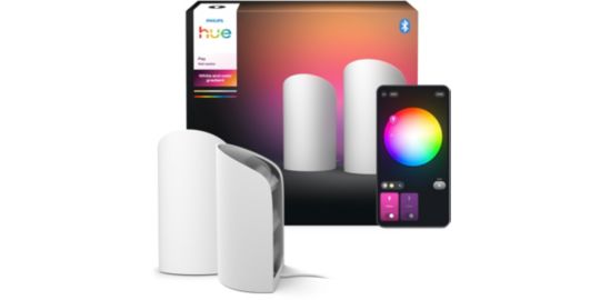 Lampe connectée PHILIPS Hue Play Wall washer 2-pack blanc