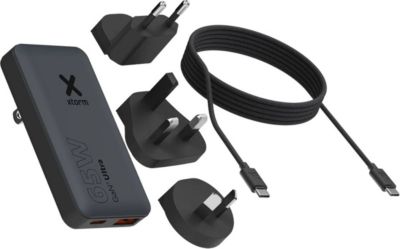 Adaptateur de voyage XTORM USB-C PD 65W USB-A QC 4.0 GaN3 Ultra