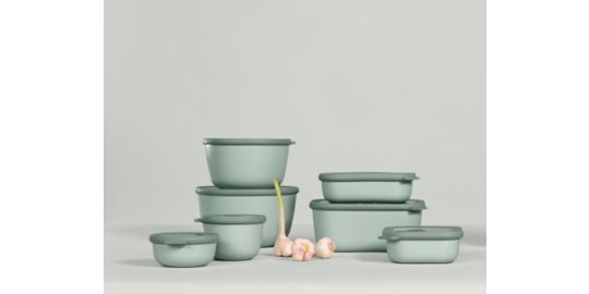 Boîte hermétique MEPAL 3pcs Cirqula rond Nordic Sage (500+1000+