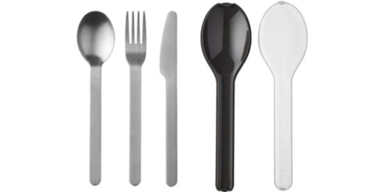Couverts MEPAL set de couverts 3 pcs nordic black