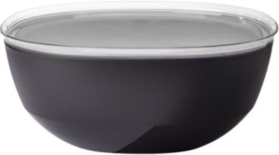 Saladier MEPAL Silueta avec couvercle Nordic Black 5L