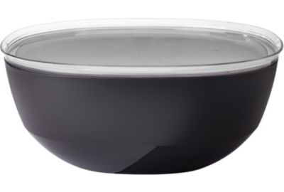 Saladier MEPAL Silueta avec couvercle Nordic Black 5L