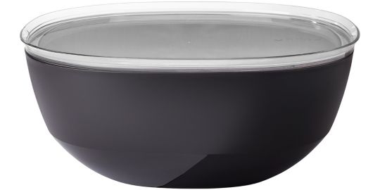 Saladier MEPAL Silueta avec couvercle Nordic Black 5L