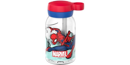 Gourde enfant MEPAL avec paille campus 450 ml - spiderman