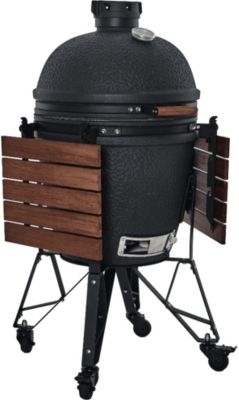 Barbecue charbon BASTARD BU201 Urban Large Complete noir sur chariot 57 cm