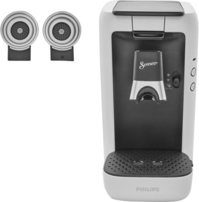 Machine a café dosette noire + 2 tasses - philips csa240/22 senseo select  eco - tour de france - La Poste