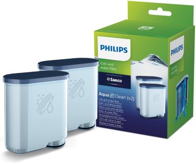 Philips Ca6903/22 Lot De 2 Filtres A Eau Et A Calcaire Aquaclean