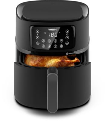 Friteuse sans huile Airfryer HD9257/80 Noire PHILIPS à Prix Carrefour