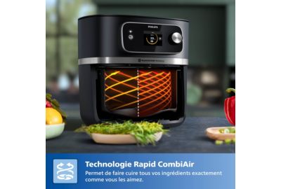 Airfryer PHILIPS Series 7000 XXL 8,3L HD9880/90 avec sonde