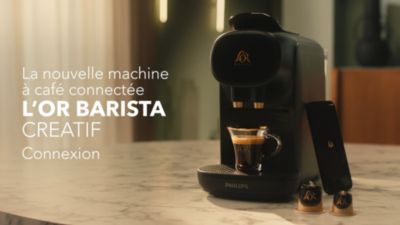 Voir la vidéo pour PHILIPS L'OR Barista Créatif LM9020/30