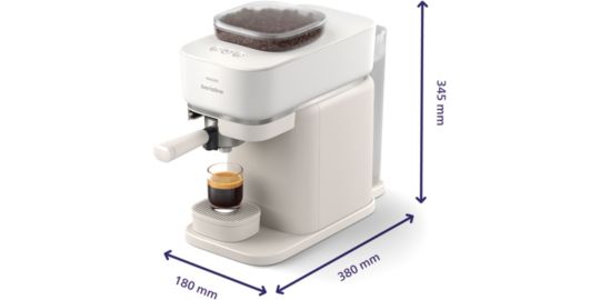 Machine à expresso PHILIPS BAR303/00 + mousseur à lait