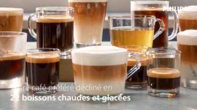 Voir la vidéo pour Expresso Broyeur PHILIPS LatteGo SilentBrew EP5547/90