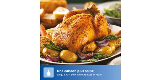Airfryer PHILIPS Series 3000 Double bac 9,0L NA352/00