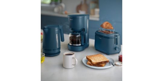 Cafetière PHILIPS série 3000 HD7411/70 bleu