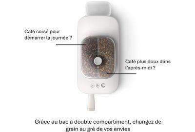 Machine à expresso PHILIPS Baristina Variety BAR320/00 - Blanc