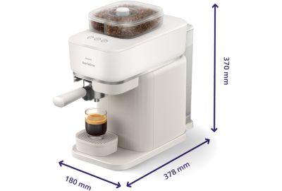 Machine à expresso PHILIPS Baristina Variety BAR320/00 - Blanc