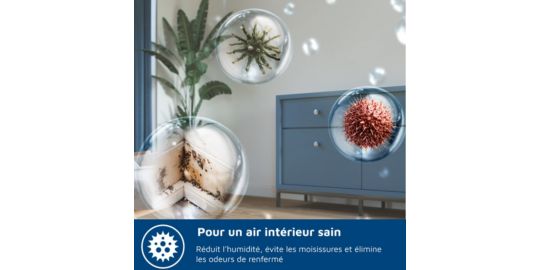 Deshumidificateur PHILIPS Gobi+ DE5305/11 Série 5000