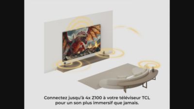 Voir la vidéo pour Enceinte TV TCL Home Cinema Z100