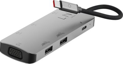 Hub LINQ 7-en-1 PD 100W HDMI Triple Affichage 4K