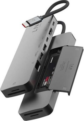 Hub LINQ USB-C 9-en-1 avec HDMI / Ethernet / SSD