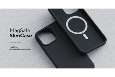 Coque NJORD iPhone 15 MagSafe Dark Grey