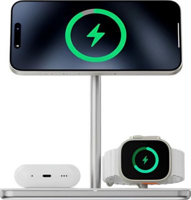 Chargeur induction LINQ LinQ Support de Charge Sans Fil Qi2 3-en