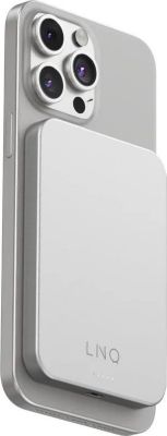 Batterie externe LINQ 5 000mAh Sans Fil Fixation Magnétique
