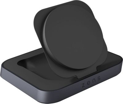 Chargeur induction ZENS Magnétique pour iPhone et AirPods Noir Chargeur induction ZENS Magnétique pour iPhone et AirPods Noir