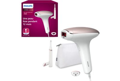 Epilateur lumière pulsée PHILIPS Hair Removal series 7000 BRI920/00