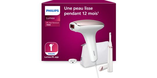 Epilateur lumière pulsée PHILIPS Hair Removal series 7000 BRI920/00