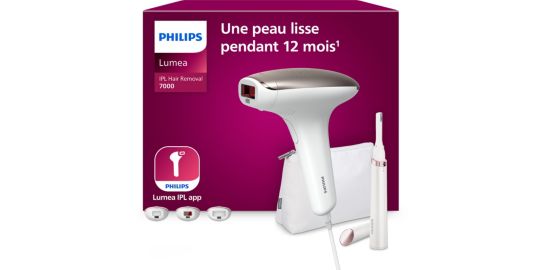 Epilateur lumière pulsée PHILIPS Hair Removal series 7000 BRI923/00