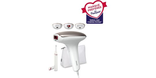 Epilateur lumière pulsée PHILIPS Hair Removal series 7000 BRI923/00