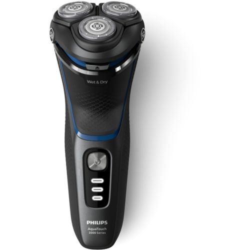 Rasoir électrique Philips 3000 S3144/00 rechargeable Wet & Dry, têtes 5D,  tondeuse rétractable - Le comptoir du Barbier
