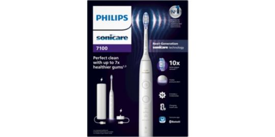 BROSSE PHILIPS HX7420/01 Serie 7100 Blanc