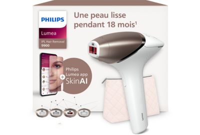 Epilateur lumière pulsée PHILIPS IPL BRI951/01 SERIE 9000