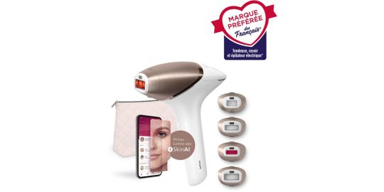 Epilateur lumière pulsée PHILIPS IPL BRI951/01 SERIE 9000