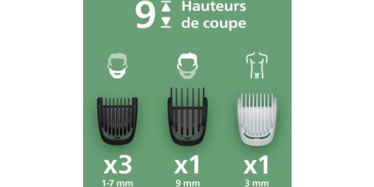 Tondeuse multi usages PHILIPS MG3935/15 Series 3000